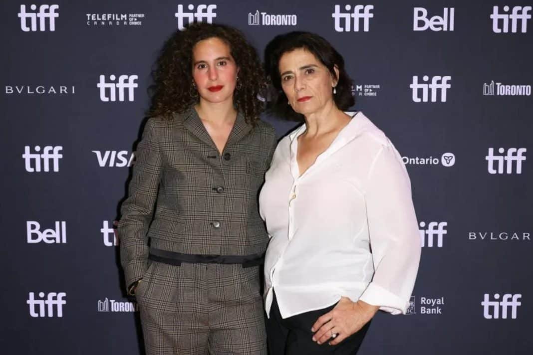 Lina Soualem et Hiam Abbass au Festival de Toronto 2023. Lina Soualem et Hiam Abbass au Festival de Toronto 2023