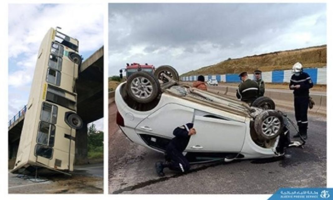 Les accidents de la route ont fait en Algérie plus de 1 800 morts en 2023