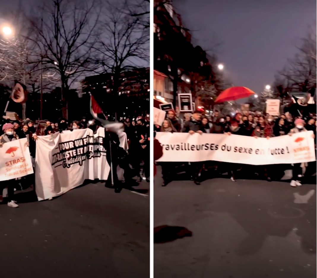 Droits des femmes et guerre sur Gaza : les féministes ont marché hier soir à Paris