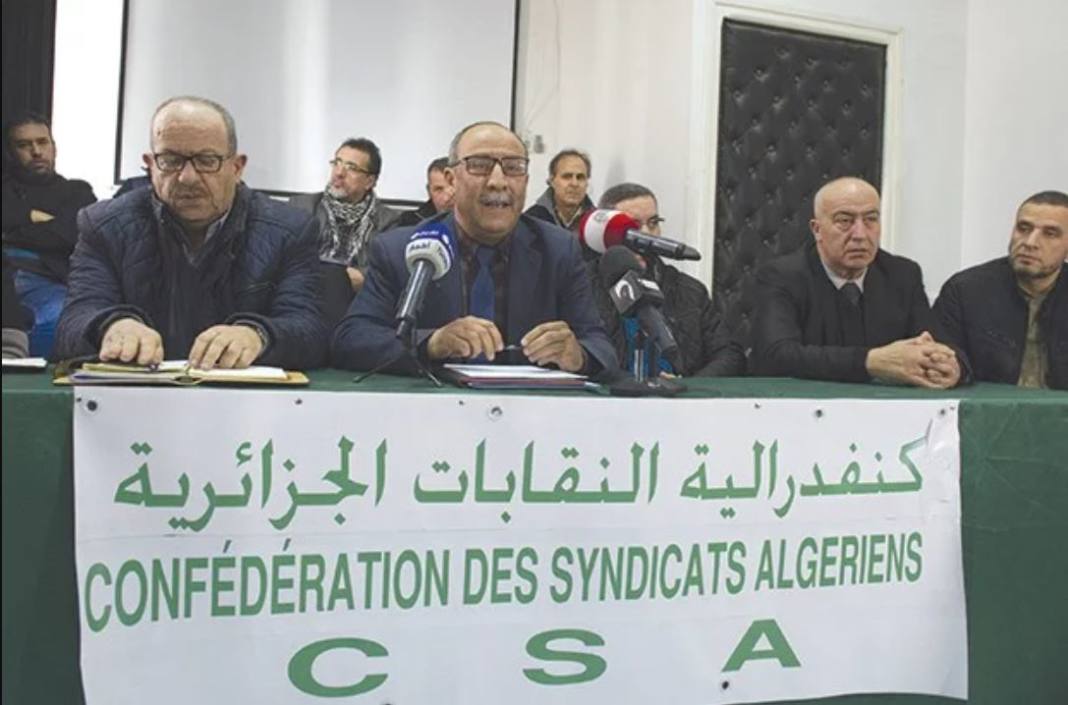 La Confédération des syndicats algériens (CSA) appelle à un sit-in le 1er mai devant le ministère du Travail