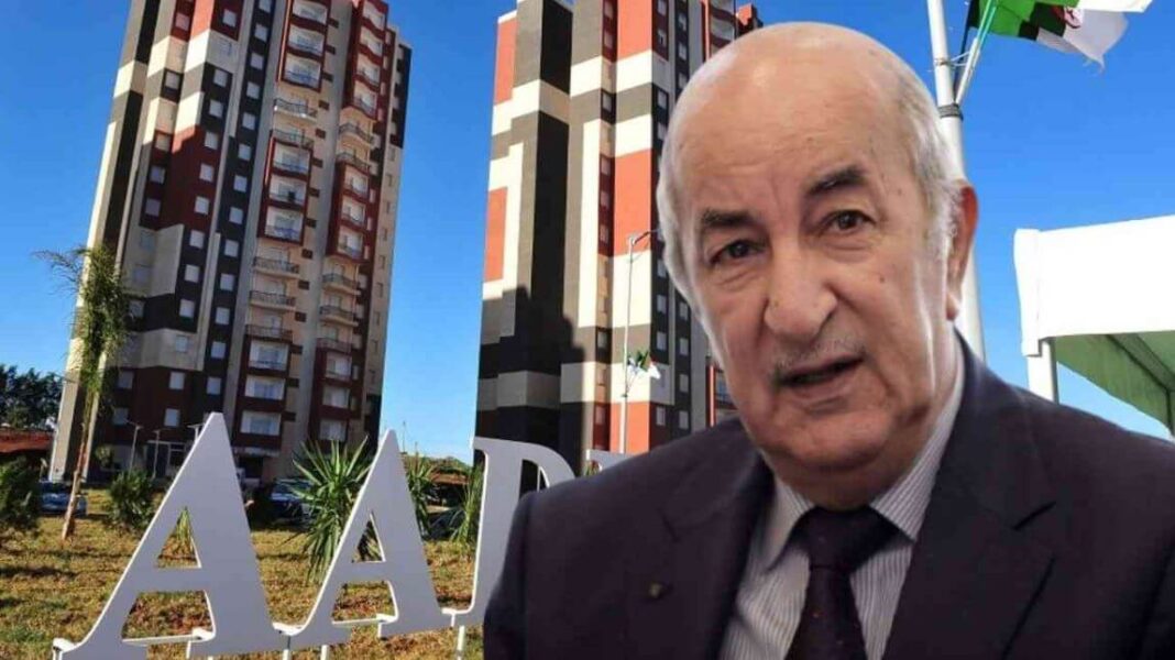 Tebboune : inscription au programme AADL3 à partir du 5 juillet