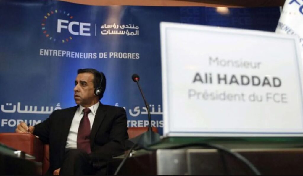 Ali Haddad vend au fils d'un ancien ministre de l'intérieur un immeuble pour 52 milliards