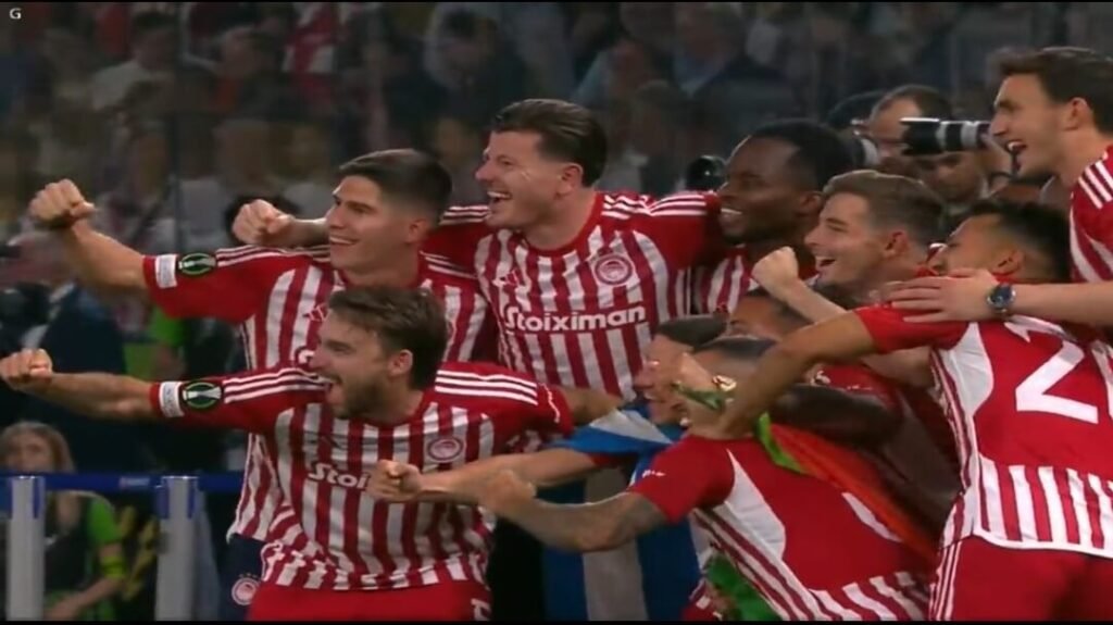 Finale de l'Europa Conférence League : Olympiakos, un triomphe historique