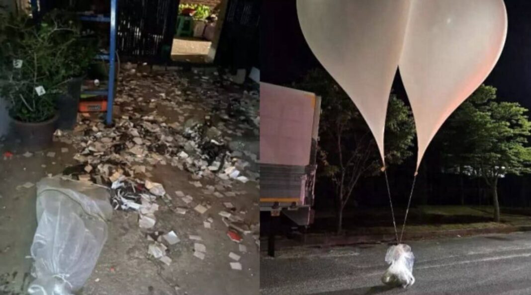 La Corée du Sud en alerte : encore des ballons de déchets venus de Corée du Nord ?