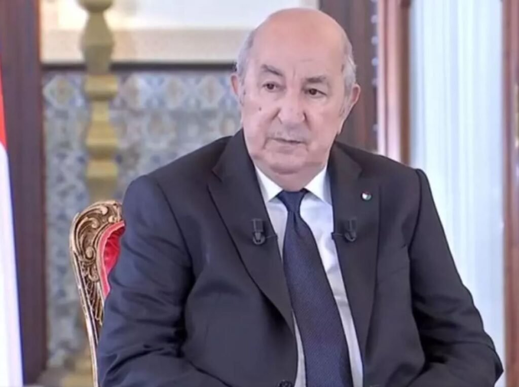Le président Abdelmadjid Tebboune annonce sa candidature à un second mandat