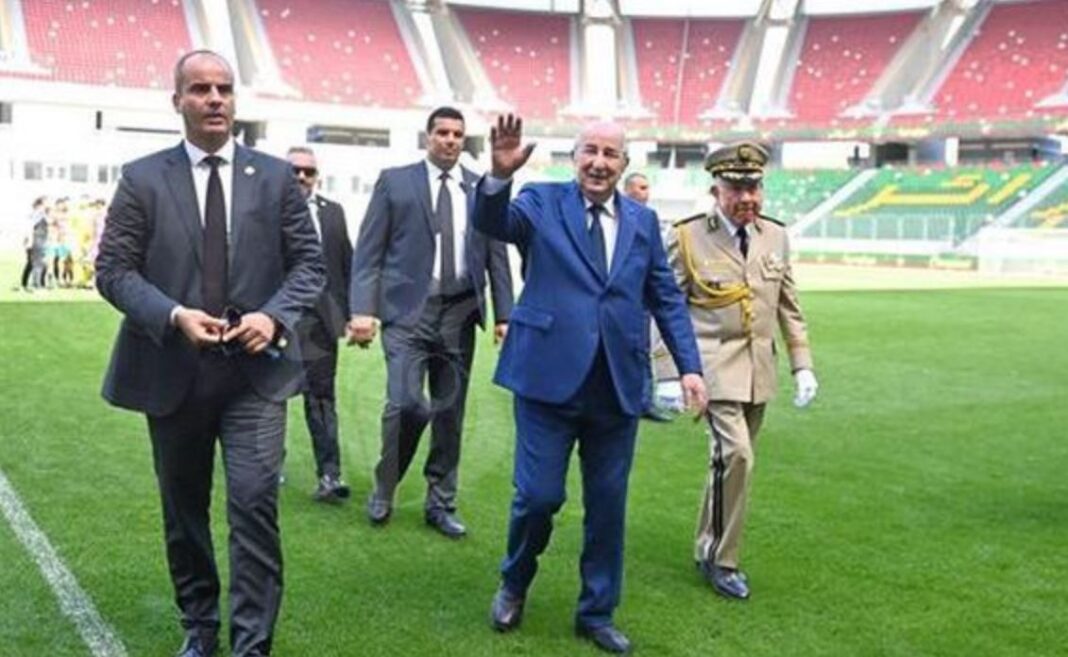 Douéra : le président Tebboune inaugure le stade Ali la Pointe