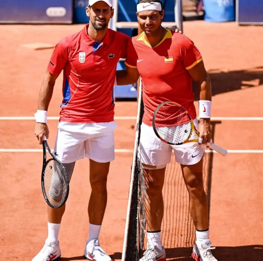 tennis Djokovic Nadal JO 2024