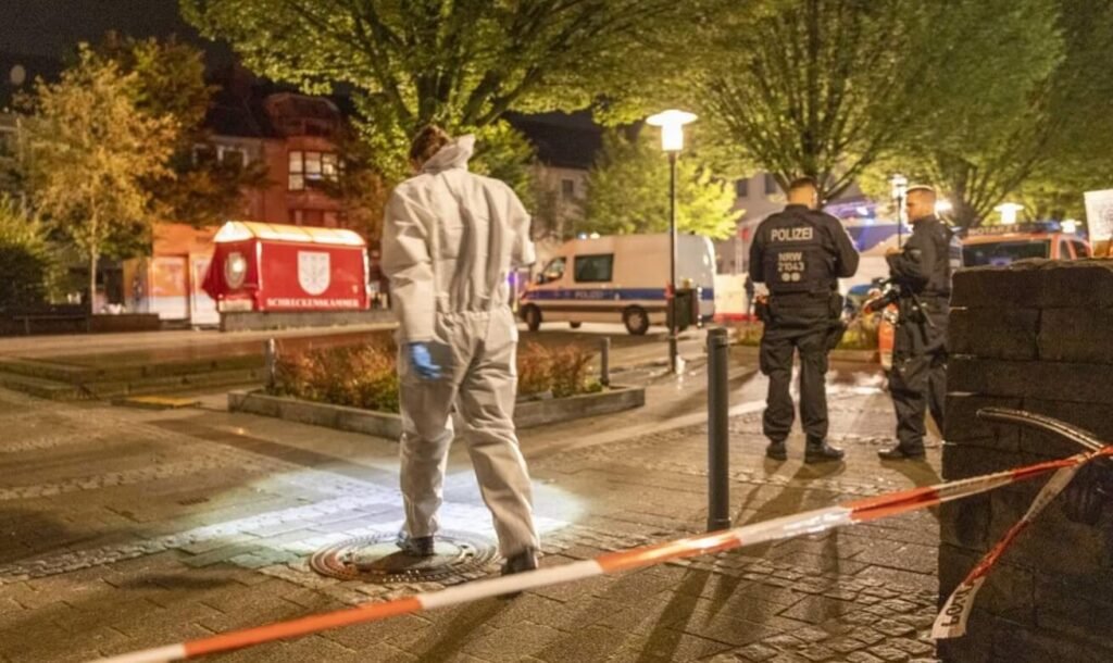 Attaque couteau Allemagne Syrien