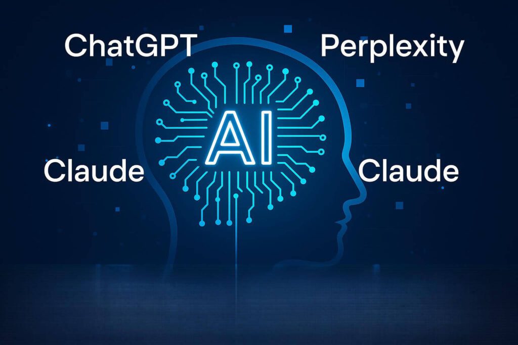 IA ChatGPT Perplexity Claude Grok