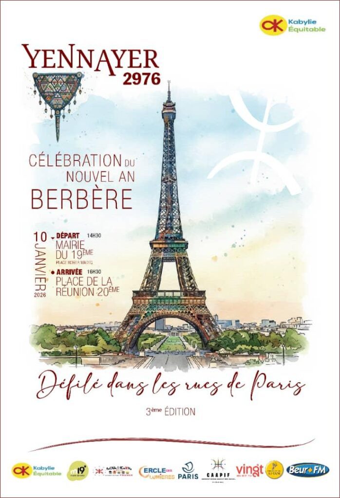 Paris yennayer nouvel an berbère