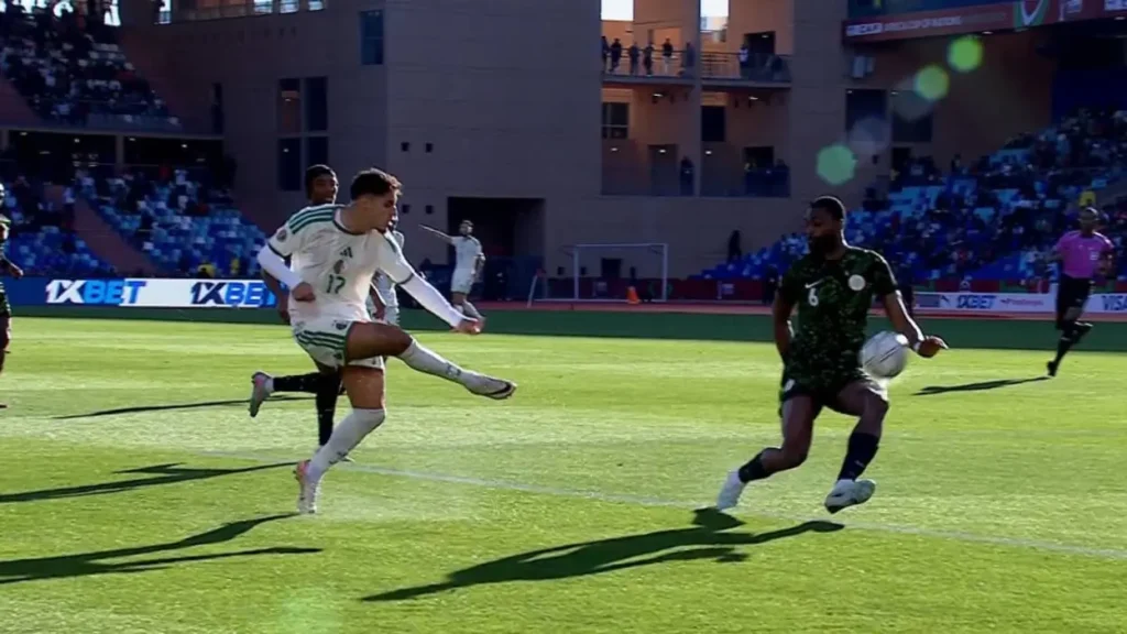 Alégrie nigeria arbitrage main penalty