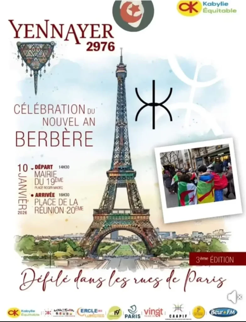 Yennayer 2026 kabylie Equitable défilé
