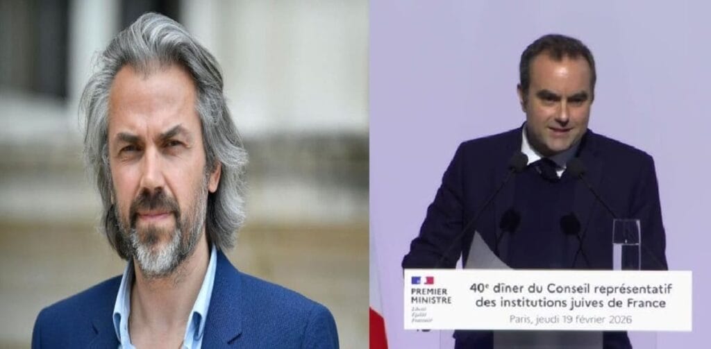 Aymeric caron sébastien lecornu crif