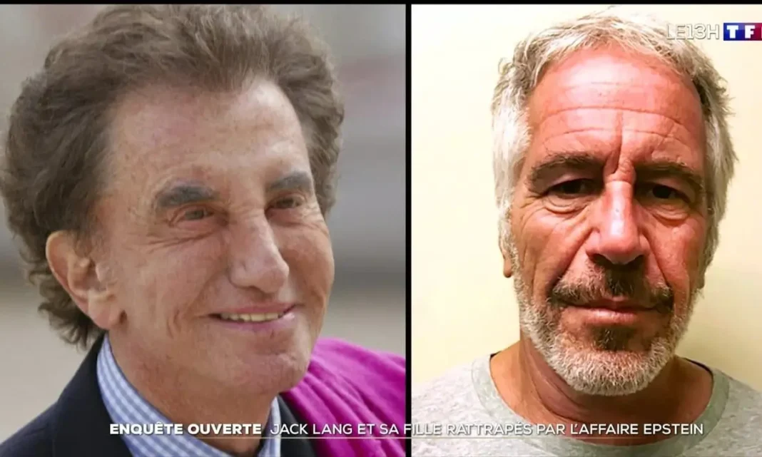 Epstein Jack Lang démission IMA