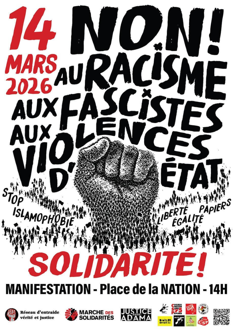 France manifestants racisme guerre