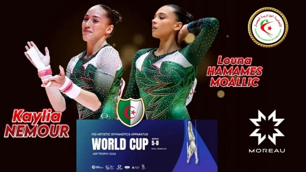 Kaylia Nemour Louna Hamames gymnastique