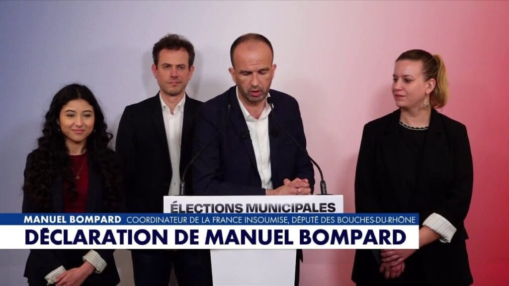 Municipales LFI Bompard front antifasciste