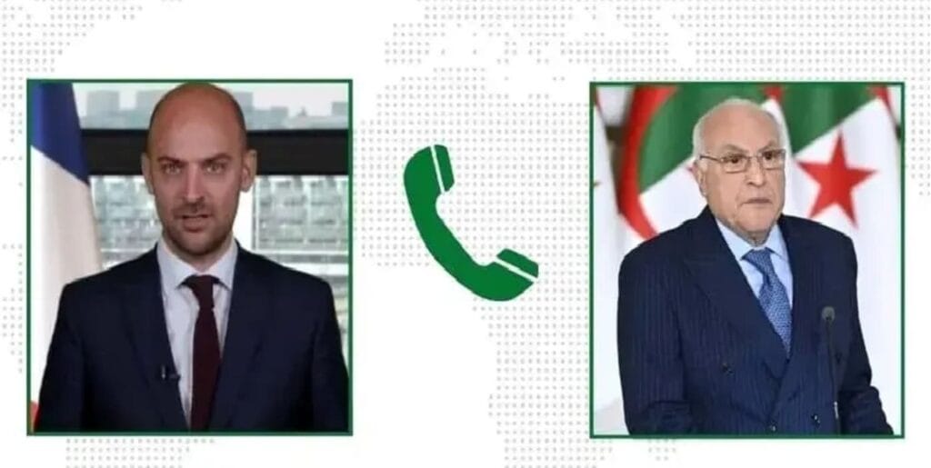 Ahmed Attaf appel téléphonique Jean-Noël Barrot