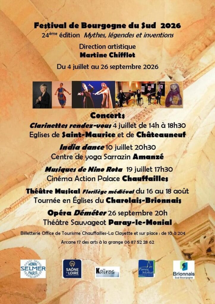24e édition du Festival de Bourgogne du Sud