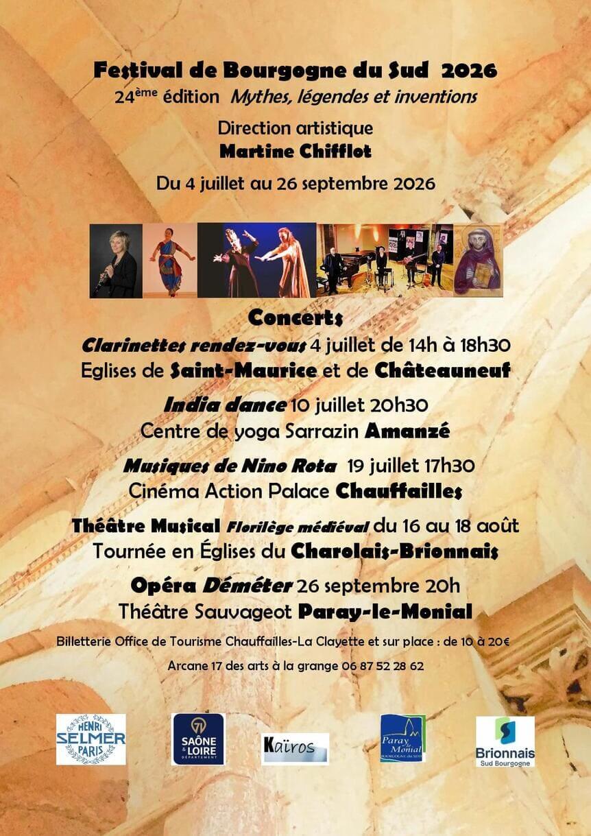 24e édition du Festival de Bourgogne du Sud