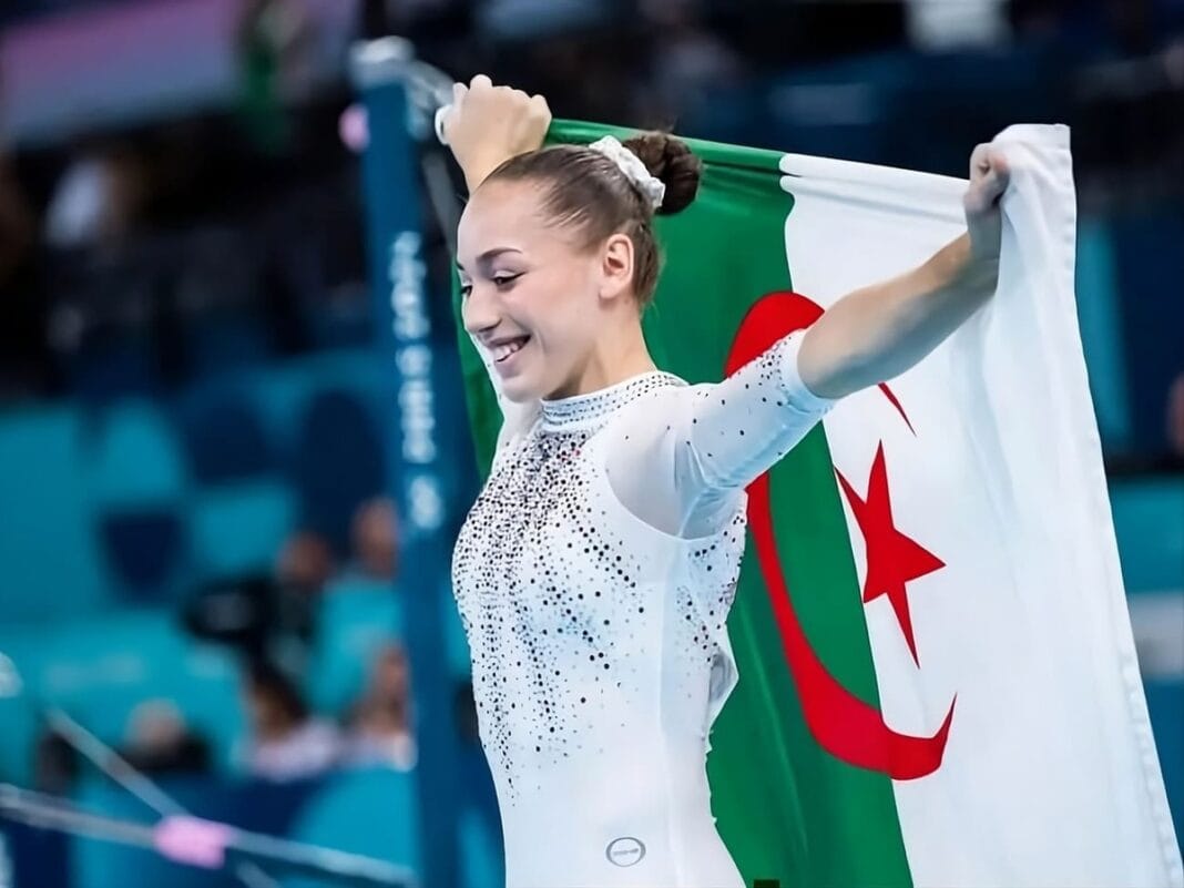 Kaylia Nemour médaille d'or à la poutre
