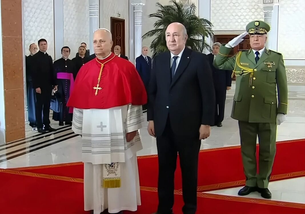 Tebboune a accueilli le Pape Léon XIV
