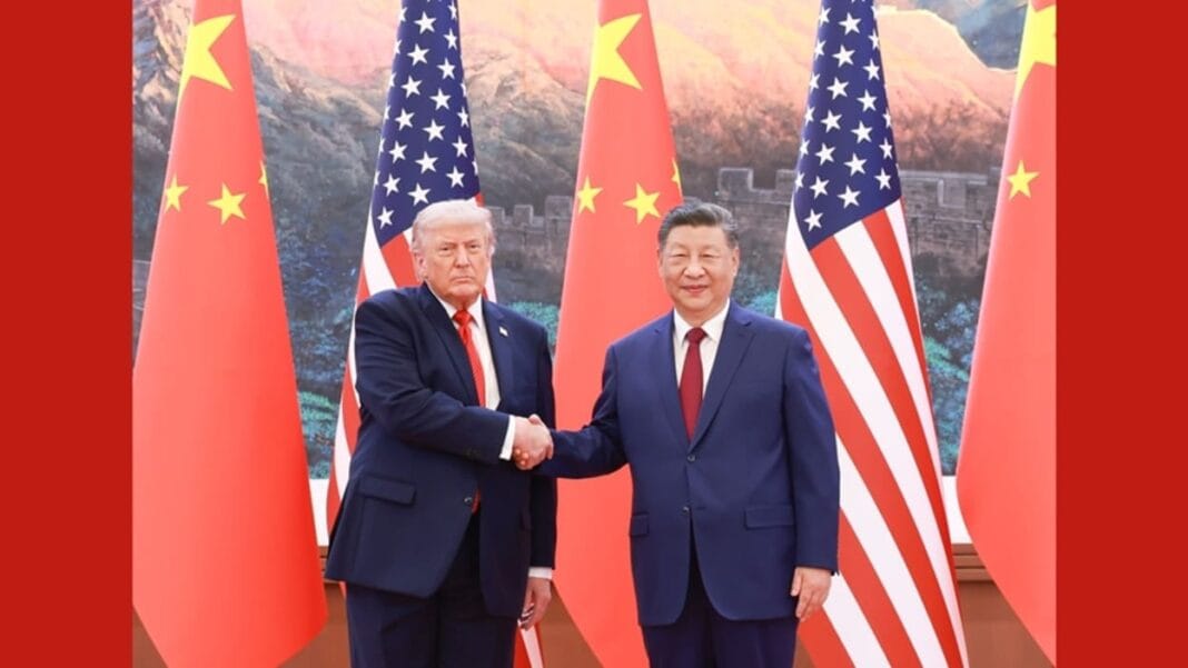 Donald Trump en visite en chine